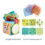 Baby Educational Toy Factory - Montessori Soft Pull Out Scarf