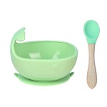 Baby Feeding Set Factory - BPA Free Whale Shape Suction