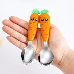 Children's Cutlery Set Factory - 304 Stainless Steel Carrot