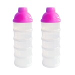 Baby Snack Case Factory - 2PCS 5 Layer Portable Stackable