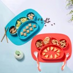 Baby Feeding Plate Factory - New Custom Divided Silicone Mat