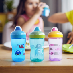 Baby Training Cup Factory - OEM BPA Free 350ml PP Leakproof