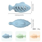 Cat Feeder Toy Manufacturer - Interactive Fish-shaped Silicone