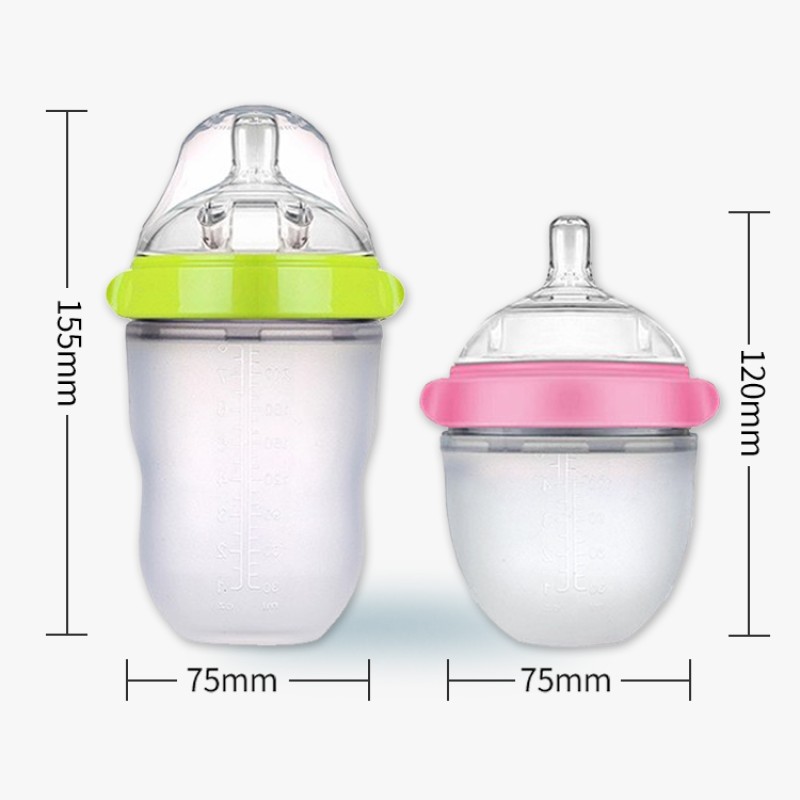 Baby Milk Bottle Manufacturer - BPA Free Squeezable 150ml