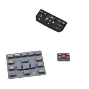 Silicone Keypad Manufacturer - Silk Screen Printed Conductive