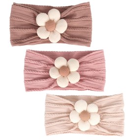 Baby Headbands Manufacturer - Flower Polyester Hair Band