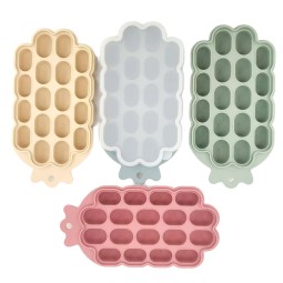 Ice Cube Tray Manufacturer - BPA Free Cartoon Gourd-shaped