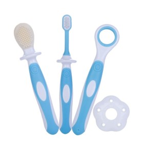 Baby Toothbrush Set Manufacturer - 3pcs Tongue Training Brush