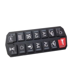 Silicone Keypad Buttons Manufacturer - Remote Control Custom