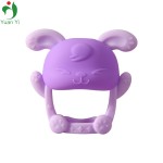 Baby Teether Manufacturer - Pink Bunny Shape Wristband