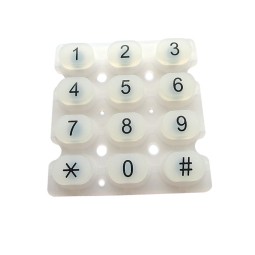 Silicone Button Pads Manufacturer - Custom Translucent Rubber