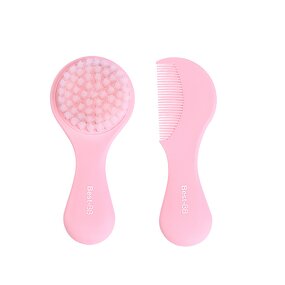 Baby Hairbrush Set Factory - 2 Pcs Newborn Soft Bristles
