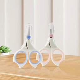 Baby Safety Scissors Factory - BPA Free Rounded Tip Steel