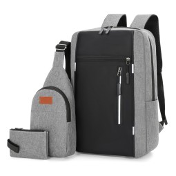 Laptop Backpack Manufacturer - Wholesale 3pcs Set