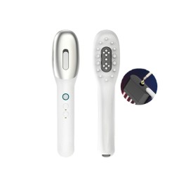 电子头油精华刷EMS毛发生长装置Led红灯防脱发微电流振动头皮按摩梳