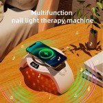 Professional Gel Polish Curing Light Machine Led Nail Lamp Nail Dryer UV Lamps With15W Phone Wireless Charger and Speaker