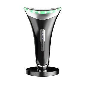 High Frequency Microcurrent ABS Facial Massager LED Light Therapy for Beauty Skin Care Reduces Double Face Neck Lifting Massager