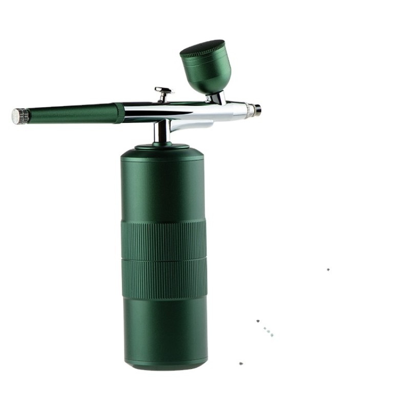 Nail Art Tattoo Craft Cake Air Brush Spray Gun Nano Fog Mist Sprayer Portable Mini Handheld Beauty Airbrush Compressor Kit