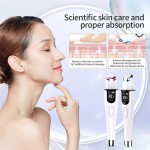 LED Screen Electric Massager Device for Anti-Aging Skin Tightening Face Lift Wrinkle Remover Red Blue Light Heating Hot Massage