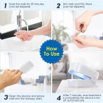 Nail Fungus Cleaning Laser Device 910nm 470nm Blue Light Therapy Nail Fungus Treatment for Toenail Fingernails Onychomycosis