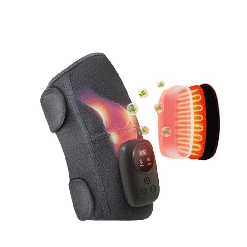 Smart Rechargeable  Relief  Pain Leg Electric Heat Massager Knee Pad for Shoulder Joint Pain Arthritis
