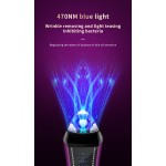 抗皱祛皱抗老化面部按摩紧肤器LED红蓝光热EMS按摩紧肤器