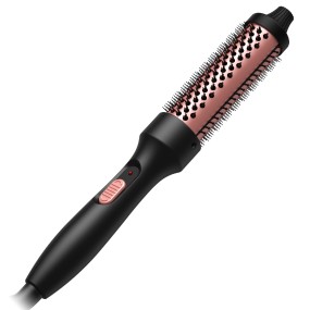 Professional 32mm Dual PTC Automatic Hair Curler Brush 3-in-1 Electric Curling Iron Roller with LED Temperature Display