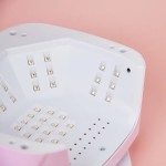 Salon 45 LED指甲油固化UV干燥机SUN G60电动UV LED指甲油灯固化所有指甲油，带LCD显示屏