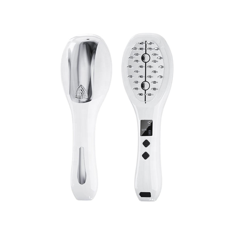 Scalp Applicator Hair Comb Red Light Therapy EMS Anti-Hair Loss Vibration Atomized Steam Electric Oil Head Massage Massage
