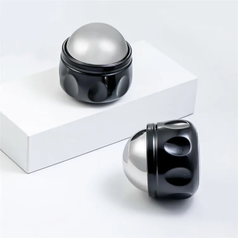 Ice Roller Cryoball Rapidly Relieve Muscle Pain Tension Ice Heat Therapy Massager Cryosphere Metal Cold Massage Roller Ball
