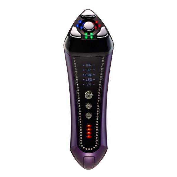 抗皱祛皱抗老化面部按摩紧肤器LED红蓝光热EMS按摩紧肤器