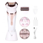 Newest 4 1 USB Charging Multifunction Electric Massage Facial Brush Silicone Spin Brush for Deep Cleansing Targeting Nose Lips
