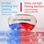 Led Light Skin Therapy Wand Home Use Beauty Equipment Facial Lifting Device Hot Cold Microcurrent Face & Neck Lifting Massager