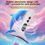 批发ABS微电流颈部面部按摩装置手持式LED光子治疗双下巴减少电脸