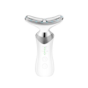 High Frequency Multifunctional EMS LED Face Neck Lifting Massager ABS Skin Tightening Beauty Machine Wrinkle Skin Rejuvenation
