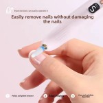 家用沙龙使用便携式可充电指甲锉专业电动指甲钻与UV LED指甲灯