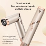 5 in 1 Professional Hair Styling Tools Multi Styler  Auto Curling Iron Blow Dryer Negative Ion Cold Hot Air Foldable Hair Dryer