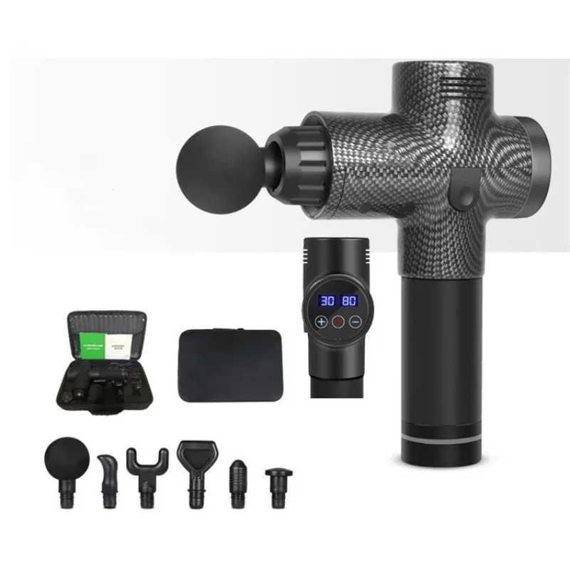 Pain Relief Slimming Relaxation Deep Tissue Body LCD Electric Muscle Massage Gun Fascia Gun