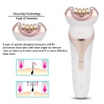 Newest 4 1 USB Charging Multifunction Electric Massage Facial Brush Silicone Spin Brush for Deep Cleansing Targeting Nose Lips