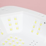 Salon美甲艺术工具45 LED指甲油固化UV干燥器SUN G50电动UV LED美甲灯固化带LCD显示屏
