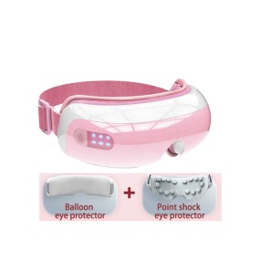 4D眼保健机缓解眼疲劳偏头痛便携式穴位振动按摩器空气压缩热眼按摩器