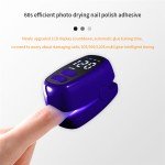 家用DIY可充电指甲快干凝胶指甲油UV LED指甲灯便携式迷你紫外线灯凝胶指甲