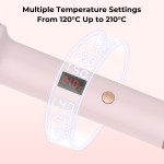 1.5英寸头发造型工具电动直发刷加热卷发刷定制便携式热梳子加热发刷