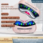 Led Light Skin Therapy Wand Home Use Beauty Equipment Facial Lifting Device Hot Cold Microcurrent Face & Neck Lifting Massager