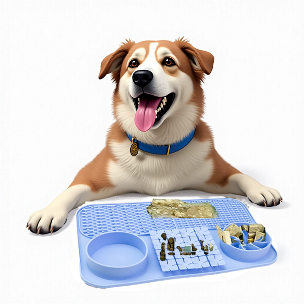 Pet Slow Eating Plate Factory - Gel Anti Slip Suction Cup