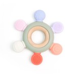 Baby Teether Factory - XLEE BPA Free Silicone Beads Ring