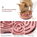 Dog Bowl Factory - Intelligent Slow Eating Plastic Plate