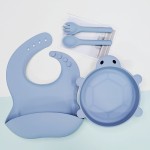 Baby Dishes Set Factory - Silicone Suction Bowls Plates