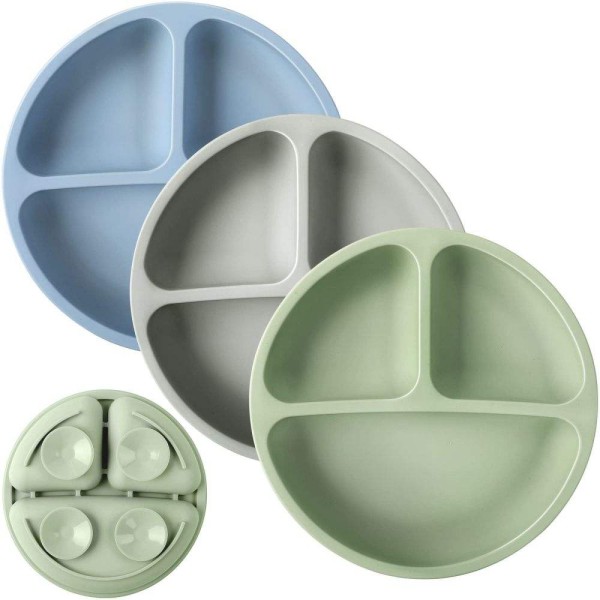 Baby Suction Plate Factory - Private Label BPA Free Silicone