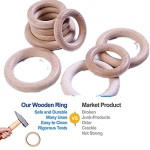 Baby Teething Ring Factory - Organic Cotton Wood Crochet